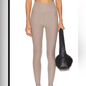 Beyond Yoga Spacedye At Your Leisure Midi Legging in Birch